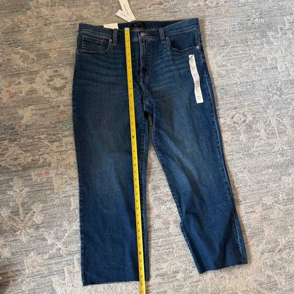 Banana Republic High Rise Bootcut Cropped Jeans - Picture 6 of 8